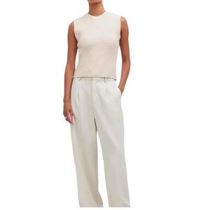 Madewell textured sweater tank NWT